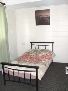 Accommodation at the Innisfail Youth Shelter
